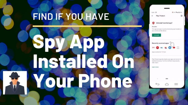 find spy app on my phone